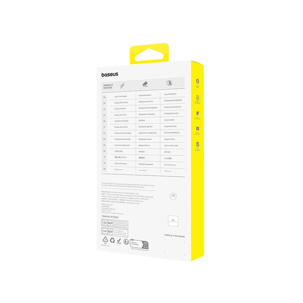 Hurtownia GSM - Etui Baseus OS-Lucent Series Apple iPhone 15 (Przezroczysty) - BSU4636 - {ean13} - Hurt