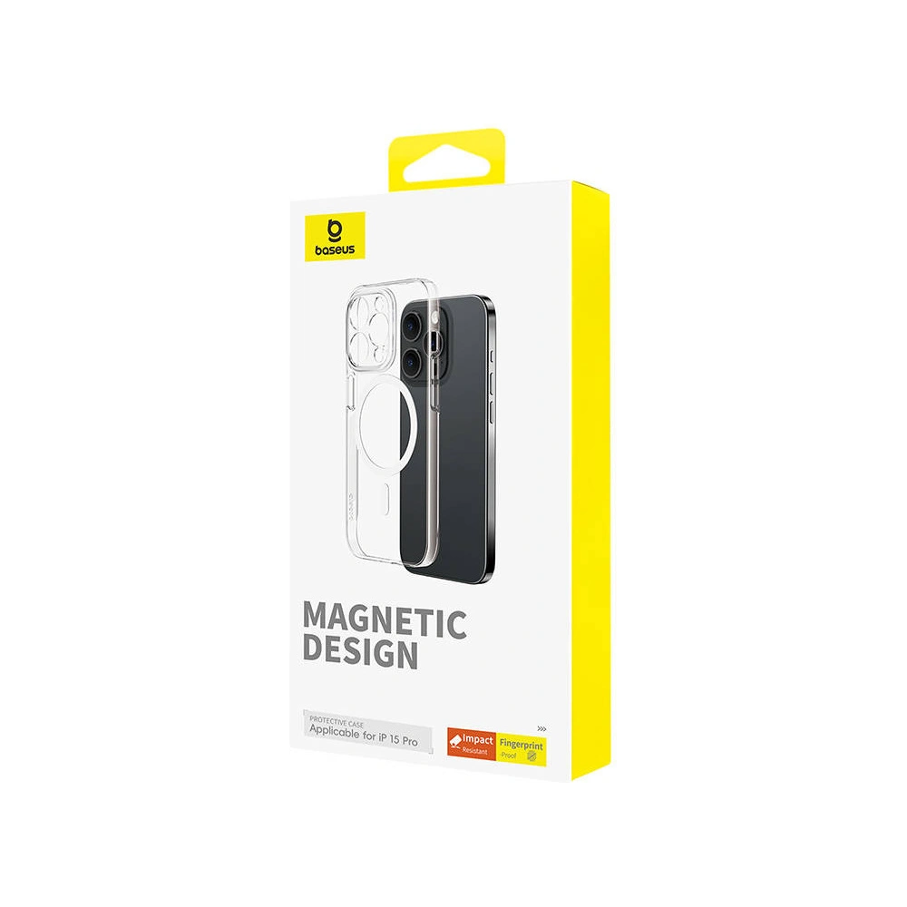 Hurtownia GSM - Etui Baseus OS-Lucent sorozat Apple iPhone 15 Pro (Átlátszó) - BSU4637 - {ean13} - Hurt