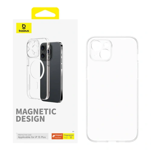 Etui Baseus OS-Lucent Series Apple iPhone 15 Plus / 14 Plus (Przezroczysty)