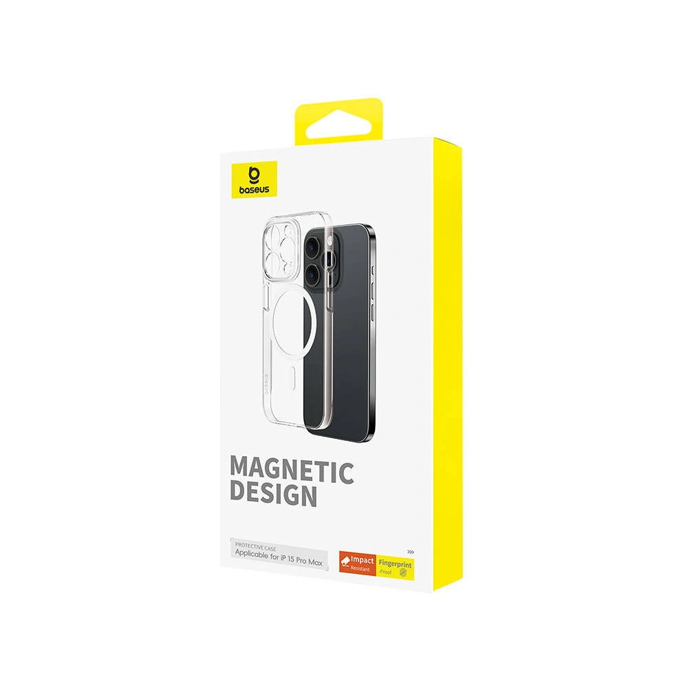 Wholesale Baseus OS-Lucent Series Apple iPhone 15 Pro Max (clear) - BSU4639 - {ean13} - Hurt