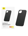 Hurtownia GSM - Etui Baseus Fauxther Series Apple iPhone 15 Pro (Negru) - BSU4641 - {ean13} - Hurt