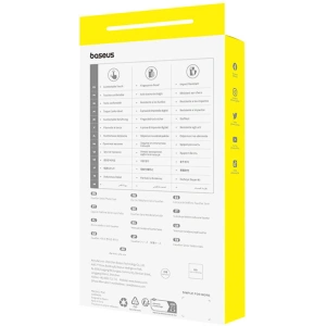 Etui Baseus Fauxther Series Apple iPhone 15 Pro (Czarny)