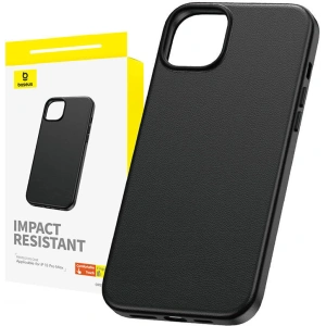 Hurtownia GSM - Etui Baseus Fauxther Series Apple iPhone 15 Pro Max (Černá) - BSU4643 - {ean13} - Hurt