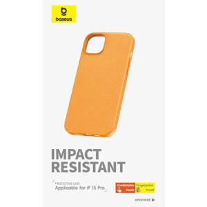 Hurtownia GSM - Etui Baseus Fauxther Series Apple iPhone 15 Pro Max (Portocalie) - BSU4644 - {ean13} - Hurt