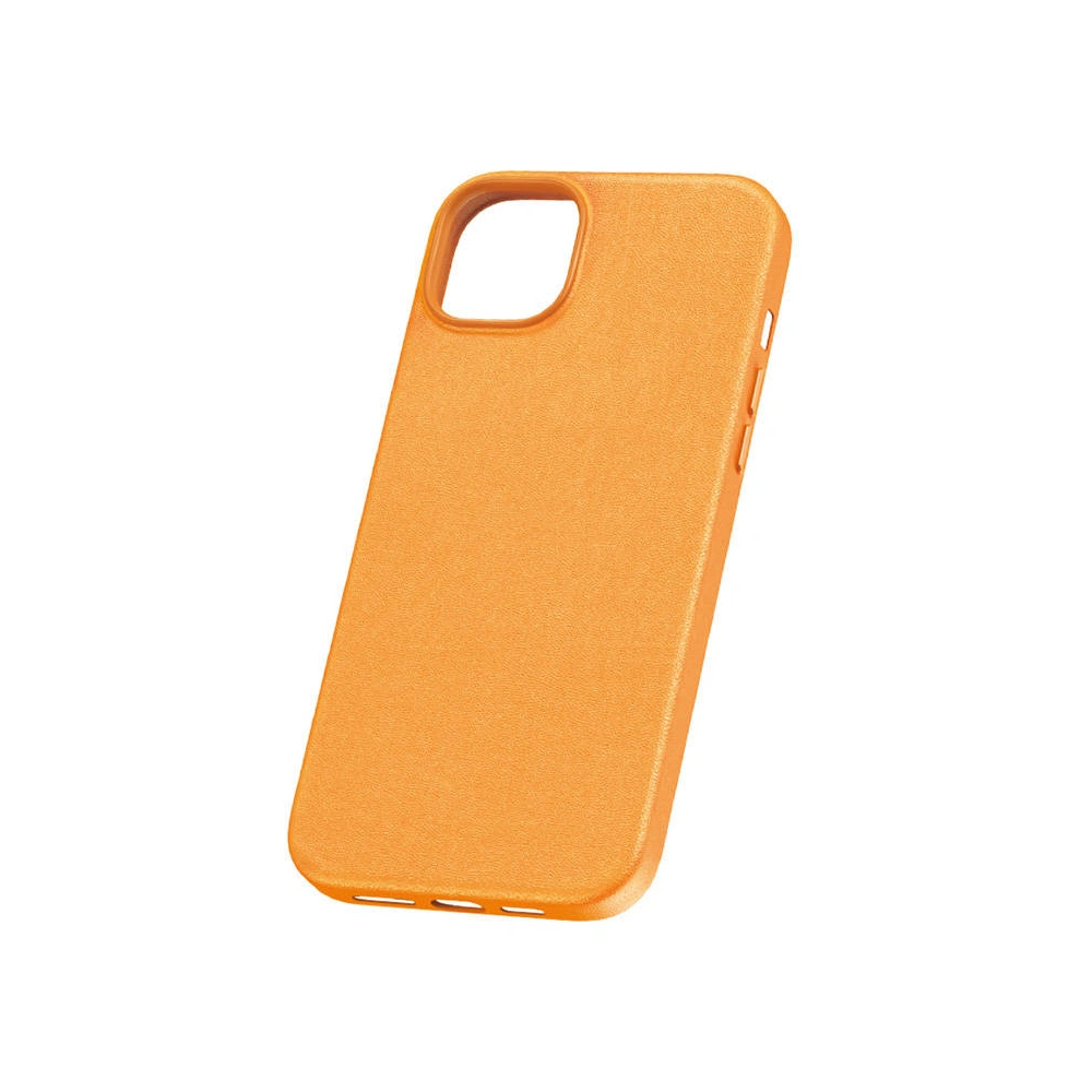 Hurtownia GSM - Etui Baseus Fauxther Series Apple iPhone 15 Pro (Pomarańczowy) - BSU4646 - {ean13} - Hurt