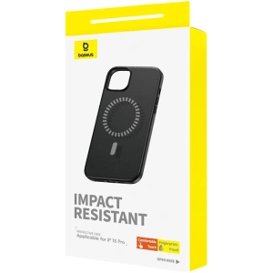Etui Baseus Fauxther Series Apple iPhone 15 Pro (Czarne)