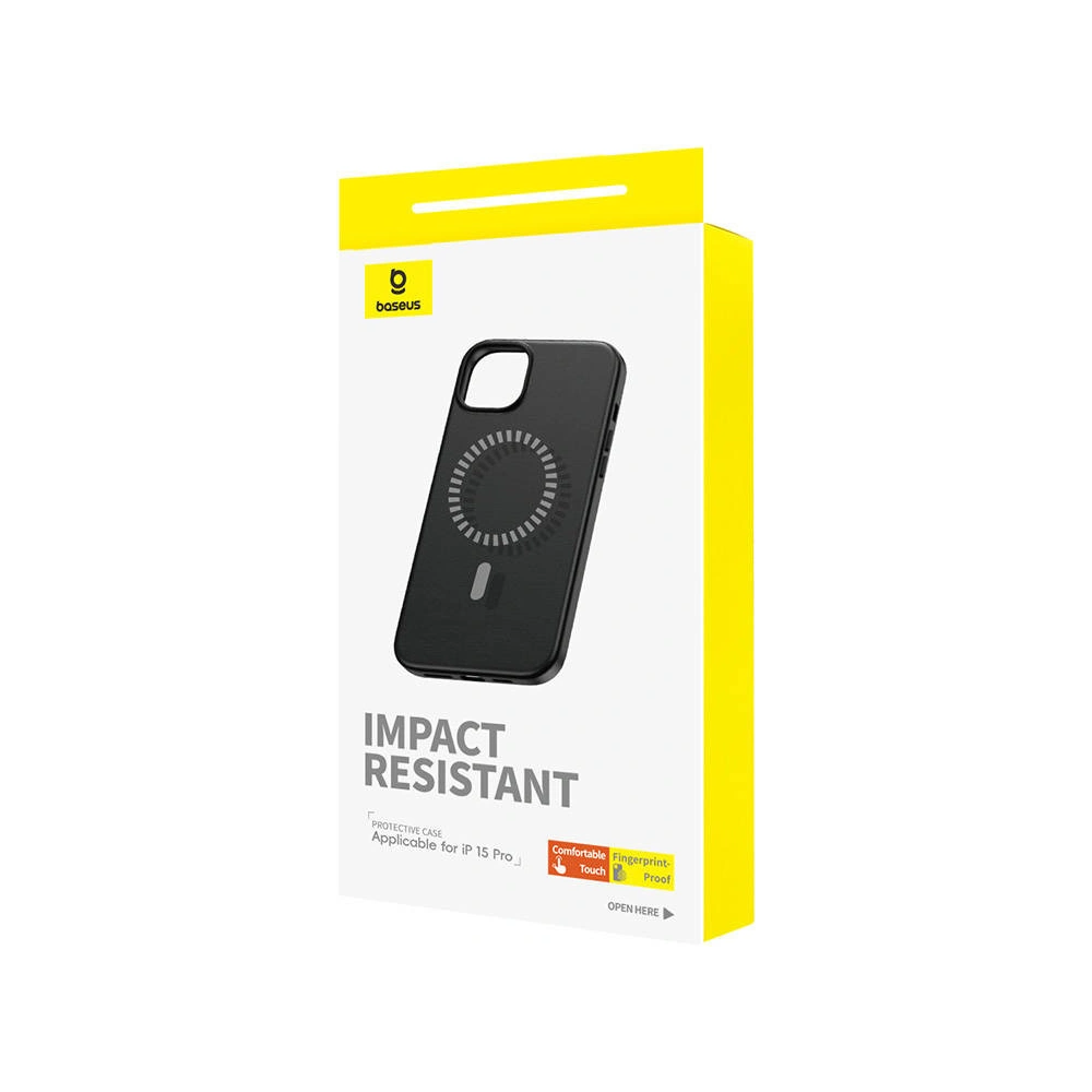 Wholesale Baseus Fauxther Series Apple iPhone 15 Pro (black) - BSU4649 - {ean13} - Hurt