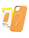 Etui Baseus Fauxther Series Apple iPhone 15 Plus / 14 Plus (Pomarańczowe)