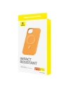 Hurtownia GSM - Etui Baseus Fauxther Series Apple iPhone 15 Pro (Pomarańczowe) - BSU4654 - {ean13} - Hurt