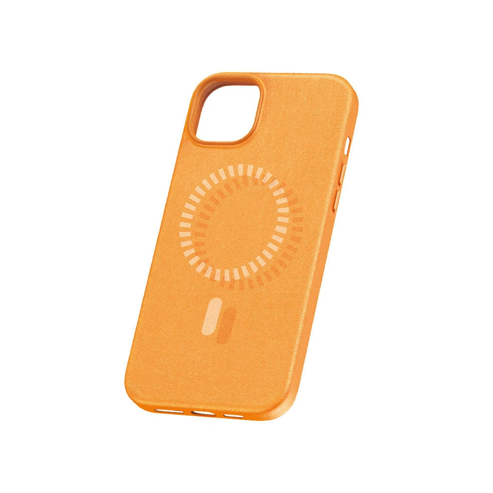 Hurtownia GSM - Etui Baseus Fauxther Series Apple iPhone 15 Pro Max (Pomarańczowe) - BSU4655 - {ean13} - Hurt