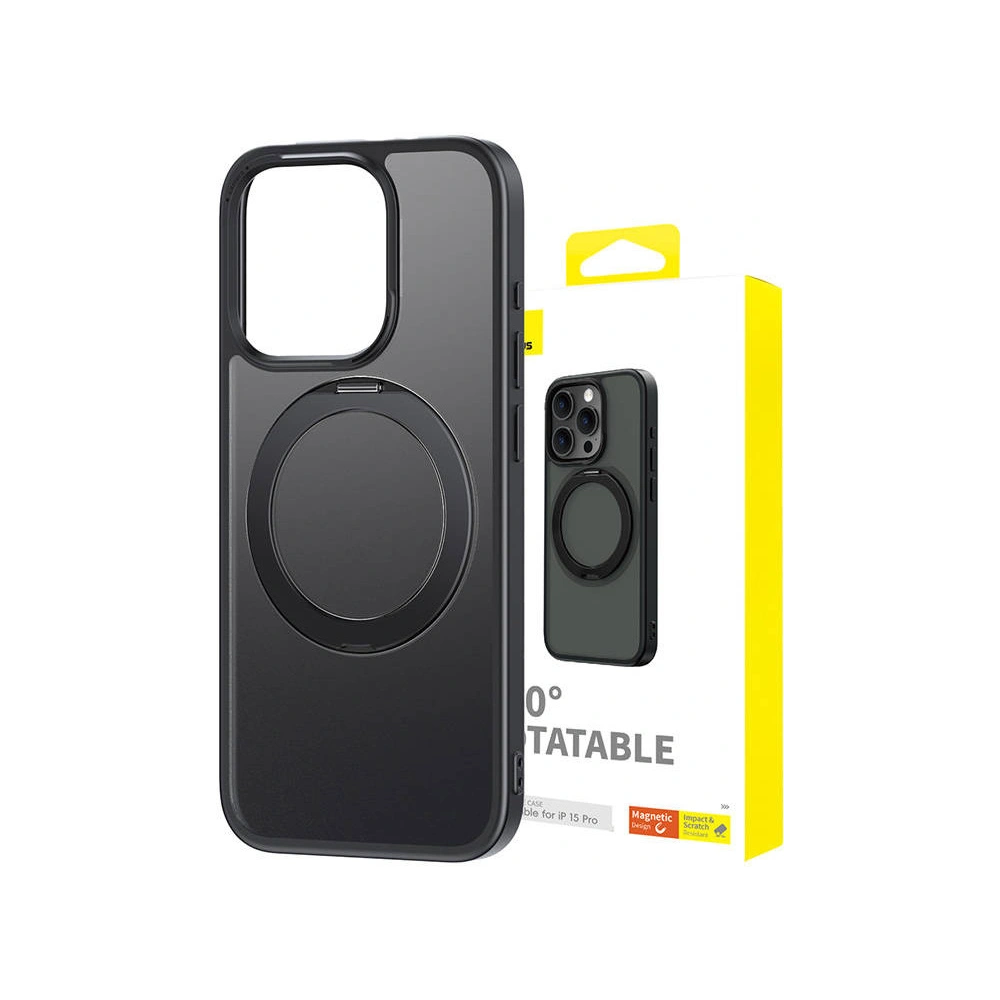 Hurtownia GSM - Etui Baseus CyberLoop Series Apple iPhone 15 Pro (Černé) - BSU4658 - {ean13} - Hurt