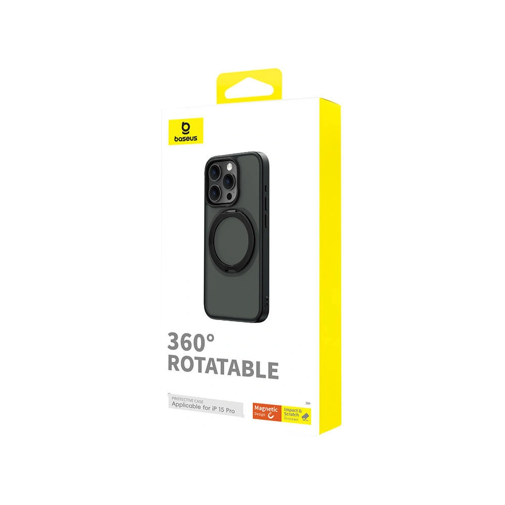 Hurtownia GSM - Etui Baseus CyberLoop Series Apple iPhone 15 Pro (Černé) - BSU4658 - {ean13} - Hurt
