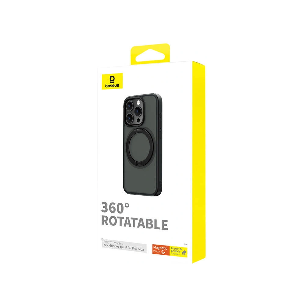 Hurtownia GSM - Etui Baseus CyberLoop Series Apple iPhone 15 Pro Max (Czarne) - BSU4659 - {ean13} - Hurt