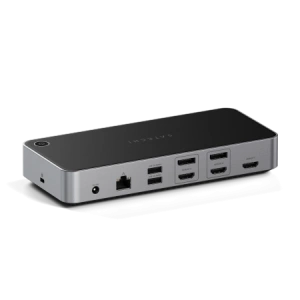 Hurtownia GSM - 4K monitorok dokkoló állomása Satechi Triple 4K Display Docking Station (3x4K/60Hz,100W,2xDP1.4,3xHDMI2.0) - STH92 - {ean13} - Hurt