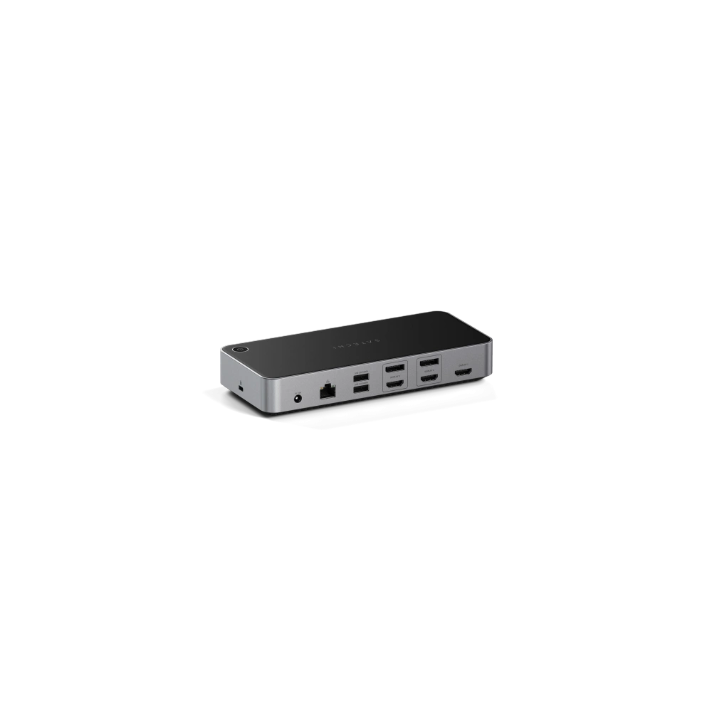 Hurtownia GSM - Stație de andocare pentru monitoare 4K Satechi Triple 4K Display Docking Station (3x4K/60Hz,100W,2xDP1.4,3xHDMI2.0) - STH92 - {ean13} - Hurt