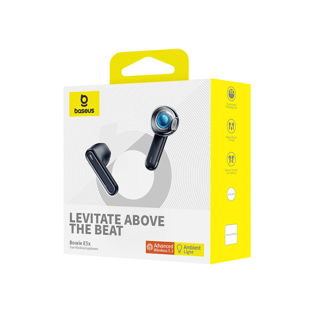 Wholesale TWS Baseus Bowie E5x BT 5.3 headphones (black) - BSU4660 - {ean13} - Hurt