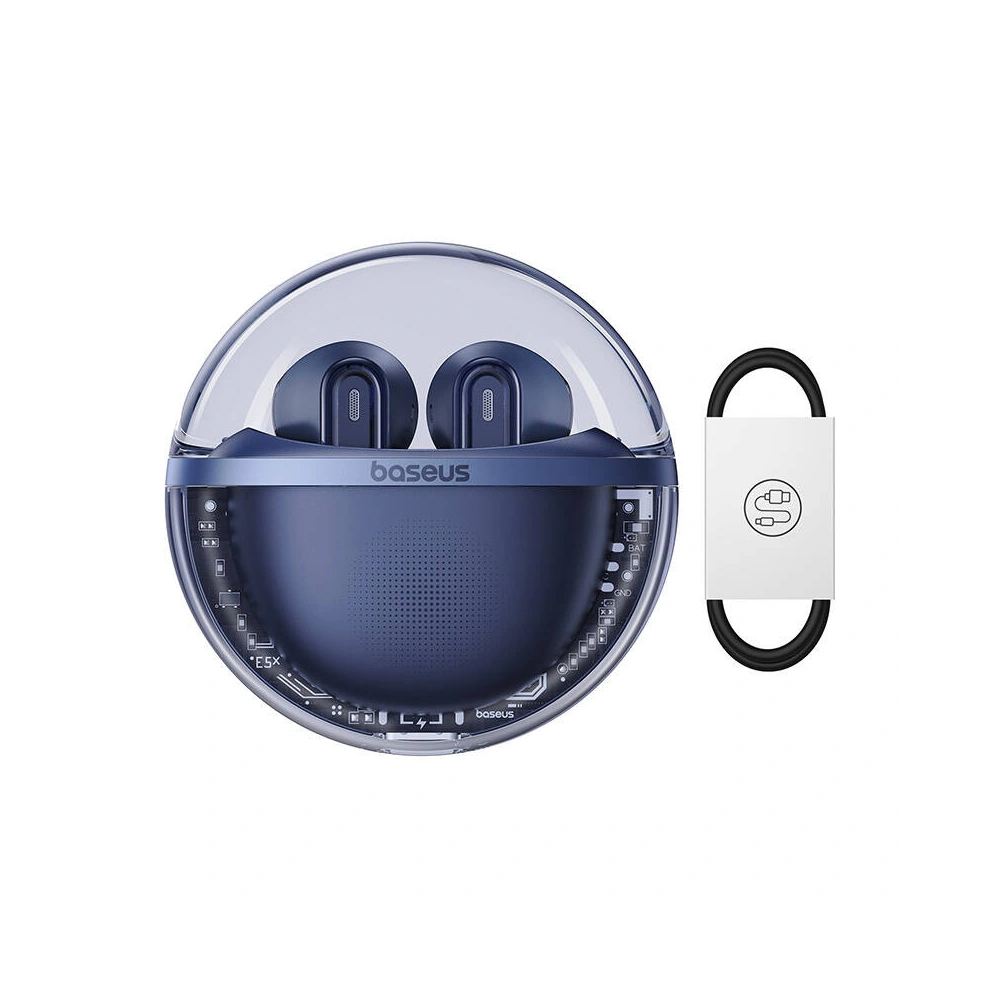 Wholesale TWS Baseus Bowie E5x BT 5.3 headphones (blue) - BSU4661 - {ean13} - Hurt