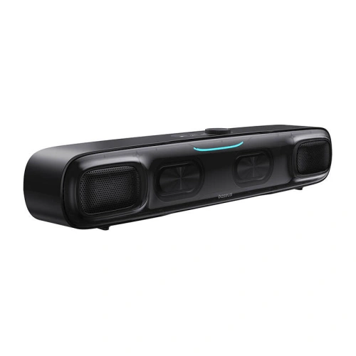 Mini Soundbar Baseus AeQur DS10 BT 5.3, USB-C, jack 3.5mm (czarny)
