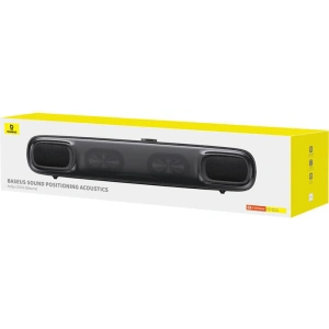 Wholesale Baseus AeQur DS10 mini soundbar BT 5.3, USB-C, jack 3.5mm (black) - BSU4662 - {ean13} - Hurt