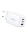 Hurtownia GSM - UGREEN CD244 Nexode hálózati töltő, 2xUSB-C, USB-A 3.0, PD3.0, QC4.0, GaN, 65W (fehér) - UGR1710 - {ean13} - Hurt