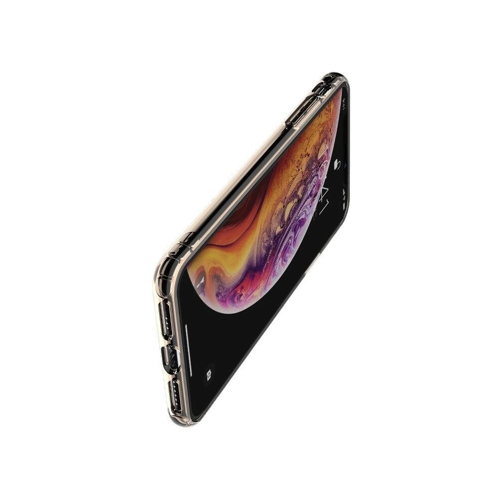 Hurtownia GSM - Przezroczyste etui Baseus Safety Airbags Case do iPhone X / XS (złote) - BSU457GLD - {ean13} - Hurt