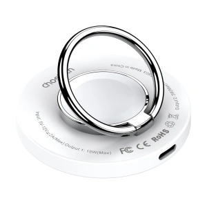 Hurtownia GSM - Indukciós töltő ujjfogóval Choetech T603-F MagSafe fehér - CHT189 - {ean13} - Hurt