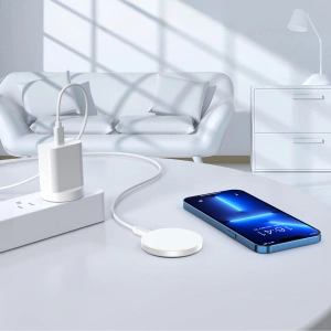 Hurtownia GSM - Indukciós töltő ujjfogóval Choetech T603-F MagSafe fehér - CHT189 - {ean13} - Hurt