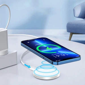 Hurtownia GSM - Indukciós töltő ujjfogóval Choetech T603-F MagSafe fehér - CHT189 - {ean13} - Hurt