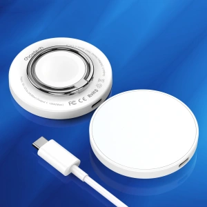 Hurtownia GSM - Indukciós töltő ujjfogóval Choetech T603-F MagSafe fehér - CHT189 - {ean13} - Hurt