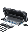 Hurtownia GSM - HUB Choetech M52 für Valve Steam Deck LCD / OLED Adapter USB-C / USB-C PD, USB-A, HDMI, RJ45 grau - CHT190 - {ean13} - Hurt
