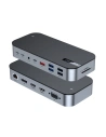 Hurtownia GSM - HUB Choetech M52 adaptér USB-C / USB-C PD, USB-C, USB-A, HDMI, VGA, DP, SD, TF, RJ45, AUX šedý - CHT191 - {ean13} - Hurt