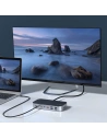 Hurtownia GSM - HUB Choetech M52 adaptér USB-C / USB-C PD, USB-C, USB-A, HDMI, VGA, DP, SD, TF, RJ45, AUX šedý - CHT191 - {ean13} - Hurt