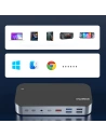 Hurtownia GSM - HUB Choetech M52 adaptér USB-C / USB-C PD, USB-C, USB-A, HDMI, VGA, DP, SD, TF, RJ45, AUX šedý - CHT191 - {ean13} - Hurt