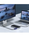 Hurtownia GSM - HUB Choetech M52 adaptér USB-C / USB-C PD, USB-C, USB-A, HDMI, VGA, DP, SD, TF, RJ45, AUX šedý - CHT191 - {ean13} - Hurt