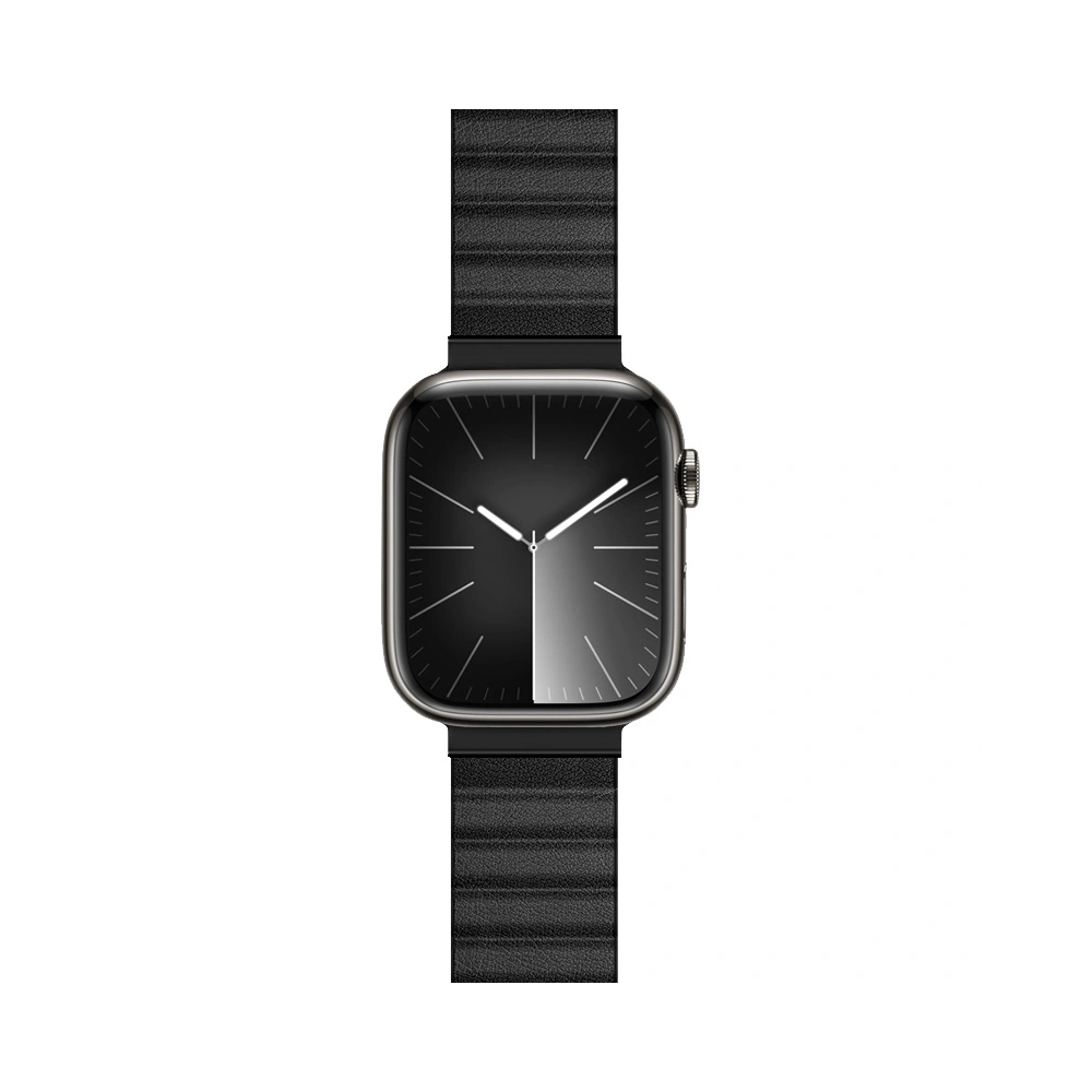 Hurtownia GSM - Pasek Crong Eclipse Apple Watch 4/5/6/7/SE/8/9/Ultra 44/45/49mm (fekete) - CRG658 - {ean13} - Hurt
