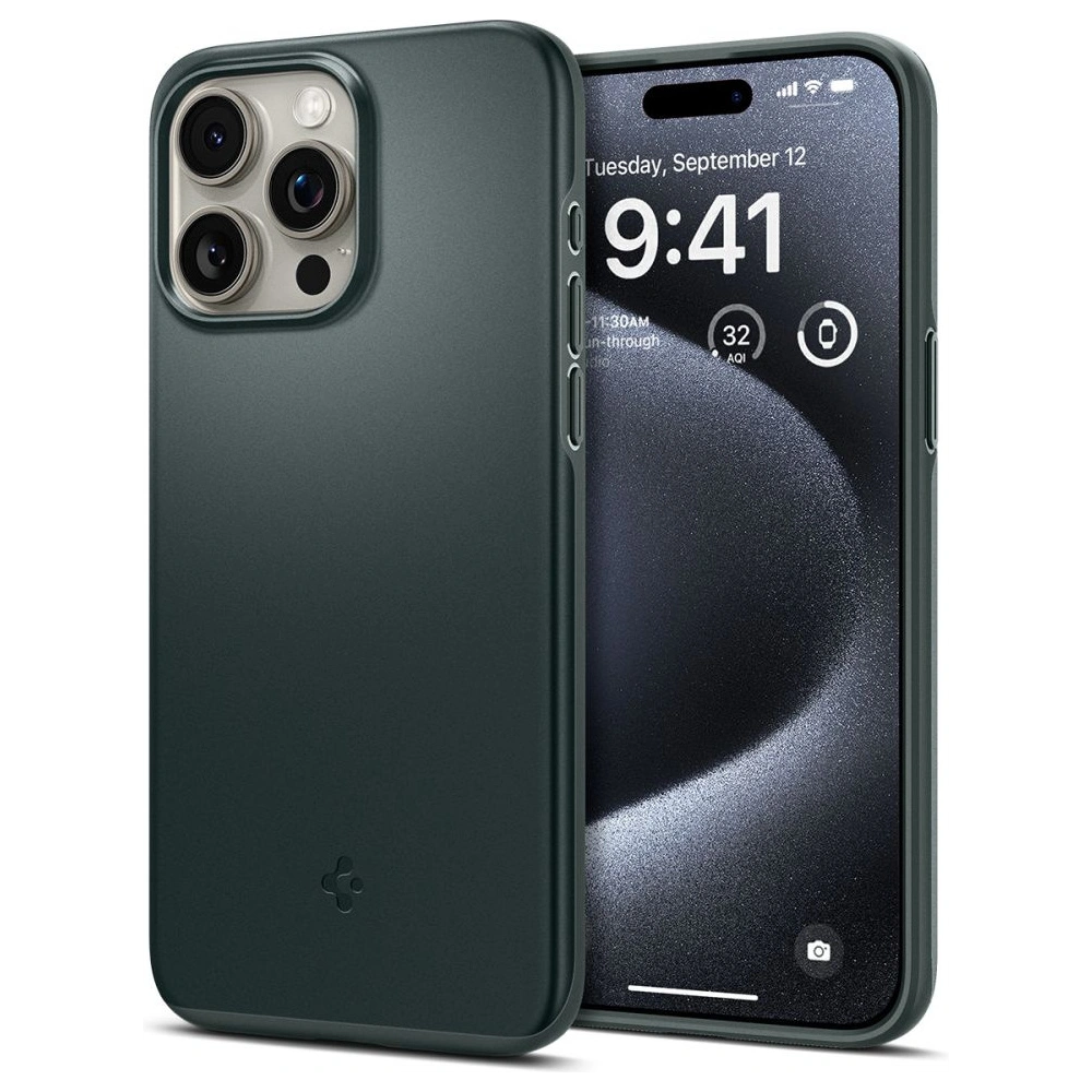 Hurtownia GSM - Case Spigen Thin Fit für Apple iPhone 15 Pro Abyss Green - SPN3131 - {ean13} - Hurt