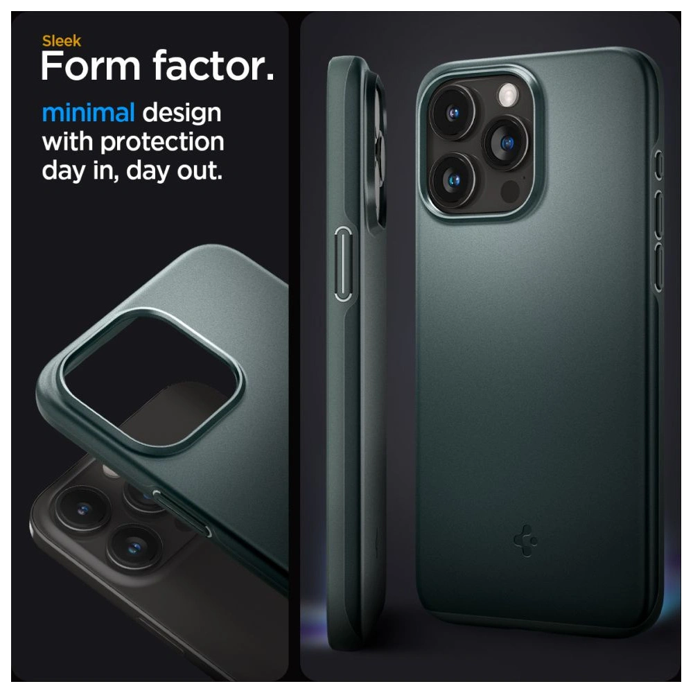 Hurtownia GSM - Case Spigen Thin Fit für Apple iPhone 15 Pro Abyss Green - SPN3131 - {ean13} - Hurt
