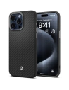 Hurtownia GSM - Etui Spigen Enzo Aramid Mag MagSafe Apple iPhone 15 Pro Matná černá - SPN3132 - {ean13} - Hurt