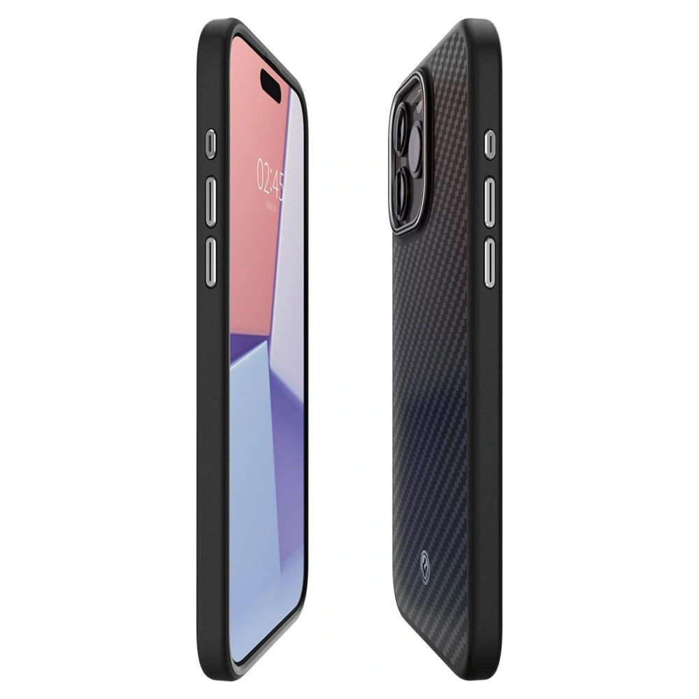 Hurtownia GSM - Etui Spigen Enzo Aramid Mag MagSafe Apple iPhone 15 Pro Matná černá - SPN3132 - {ean13} - Hurt