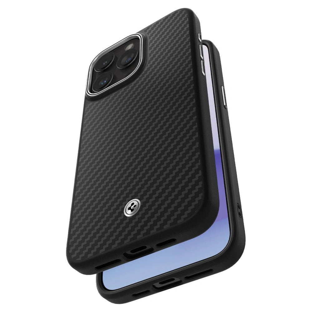 Hurtownia GSM - Etui Spigen Enzo Aramid Mag MagSafe Apple iPhone 15 Pro Matná černá - SPN3132 - {ean13} - Hurt