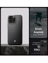 Hurtownia GSM - Etui Spigen Enzo Aramid Mag MagSafe Apple iPhone 15 Pro Matná černá - SPN3132 - {ean13} - Hurt