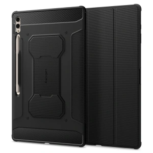 Hurtownia GSM - Spigen Samsung Husă Rugged Armor Pro Galaxy Tab S8 Ultra / S9 Ultra / S10 Ultra 14.6 Negru - SPN3133 - {ean13} - Hurt
