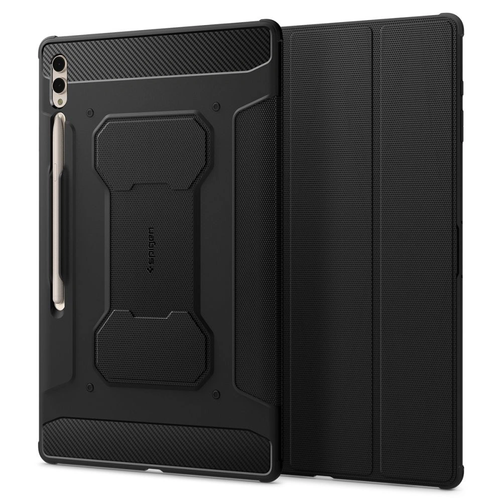 Wholesale Spigen Rugged Armor Pro Samsung Galaxy Tab S8 Ultra / S9 Ultra / S10 Ultra 14.6 Black - SPN3133 - {ean13} - Hurt