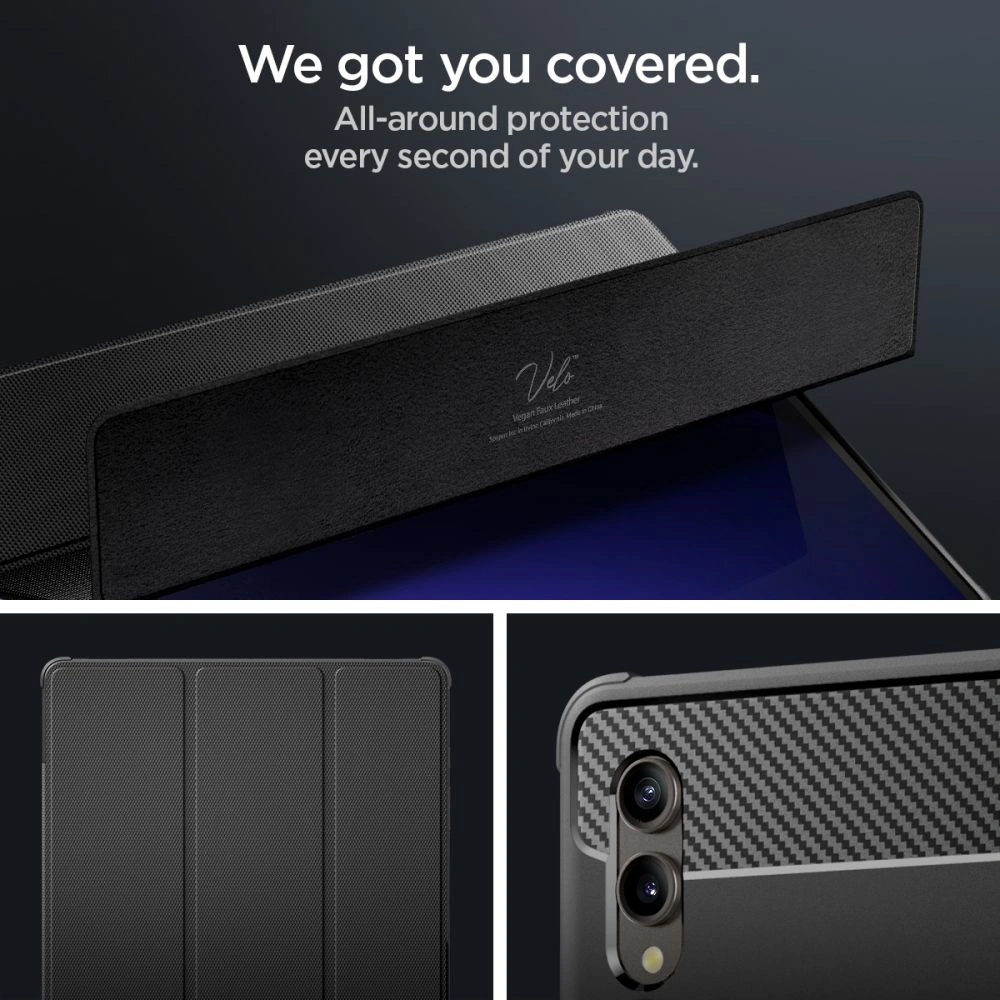 Wholesale Spigen Rugged Armor Pro Samsung Galaxy Tab S8 Ultra / S9 Ultra / S10 Ultra 14.6 Black - SPN3133 - {ean13} - Hurt