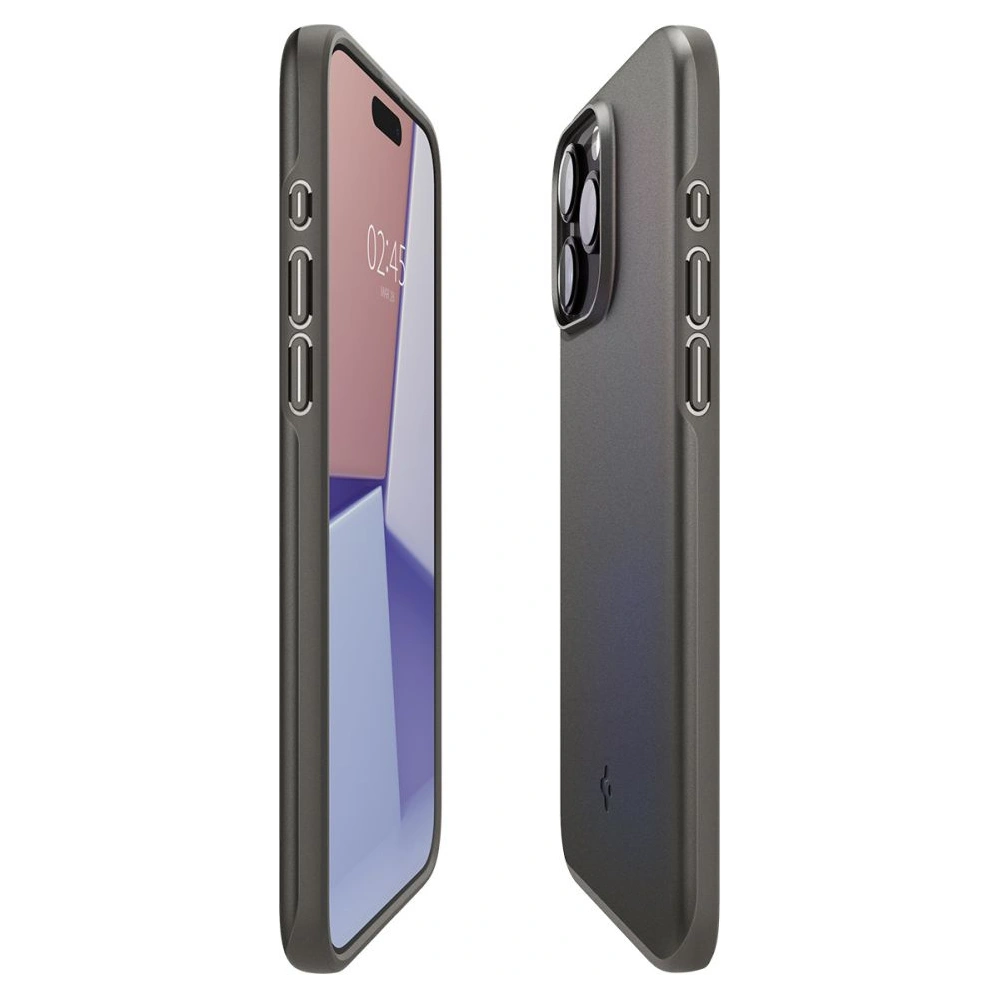 Hurtownia GSM - Etui Spigen Thin Fit Apple iPhone 15 Pro Gunmetal - SPN3134 - {ean13} - Hurt