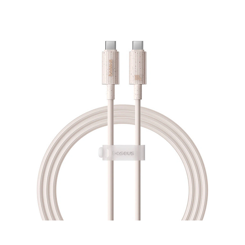 Hurtownia GSM - Kábel Baseus USB-C / USB-C Habitat Sorozat 100W, PD, 1m (rózsaszín) - BSU4663 - {ean13} - Hurt