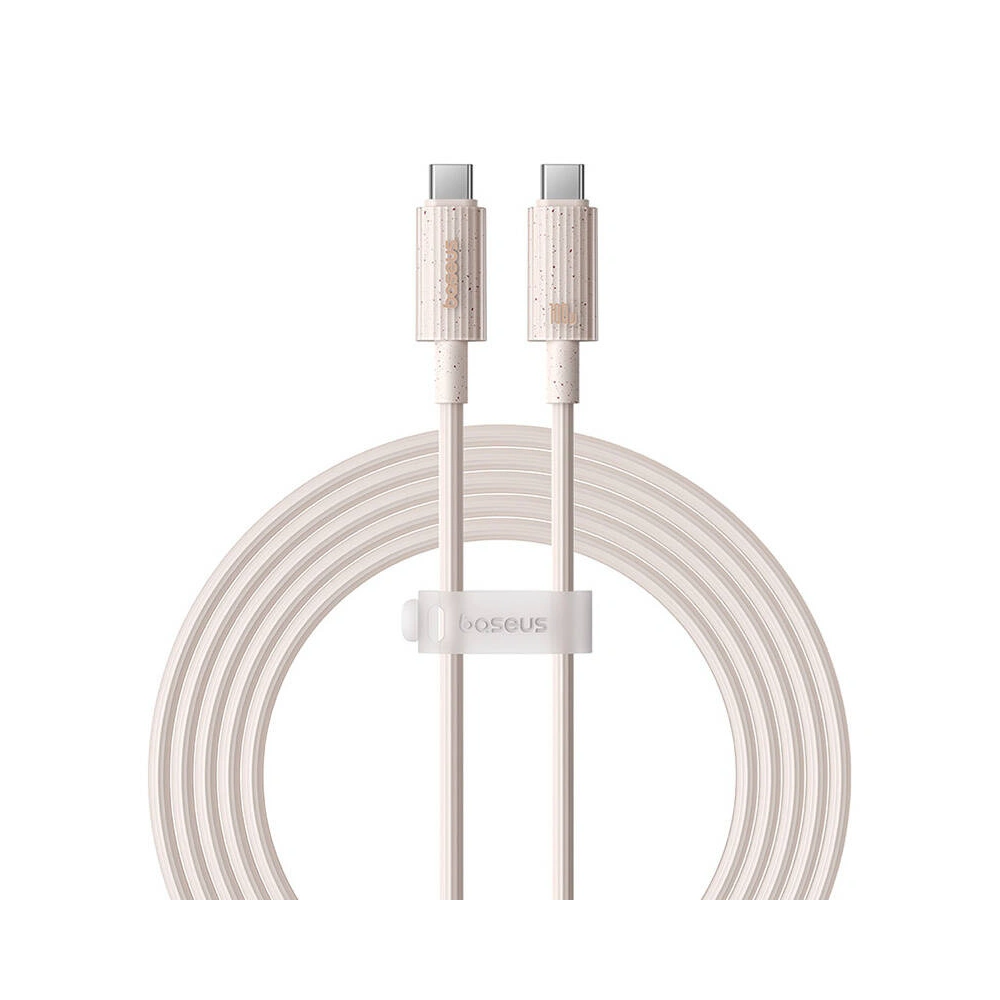 Hurtownia GSM - Kábel Baseus USB-C / USB-C Habitat Series 100W, PD, 2m (rózsaszín) - BSU4664 - {ean13} - Hurt