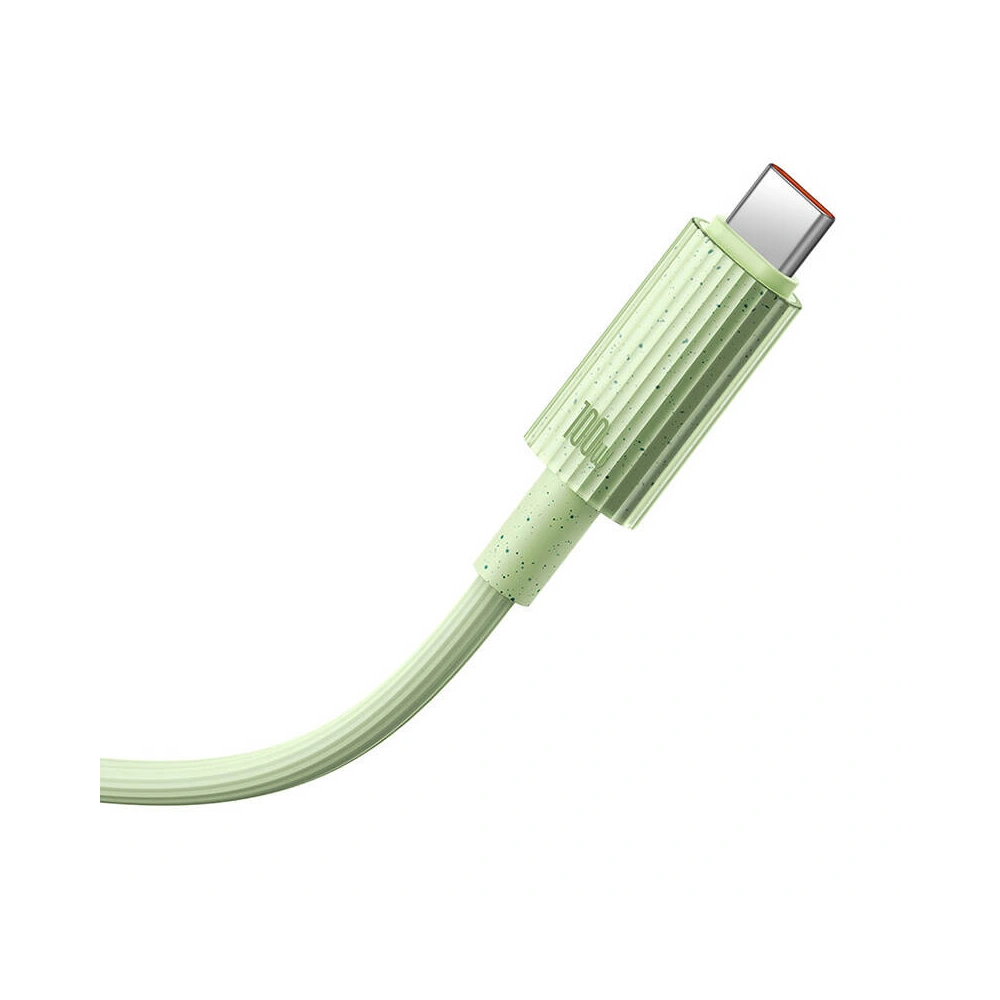 Hurtownia GSM - Kábel Baseus USB-C / USB-C Habitat Sorozat 100W, PD, 2m (zöld) - BSU4665 - {ean13} - Hurt