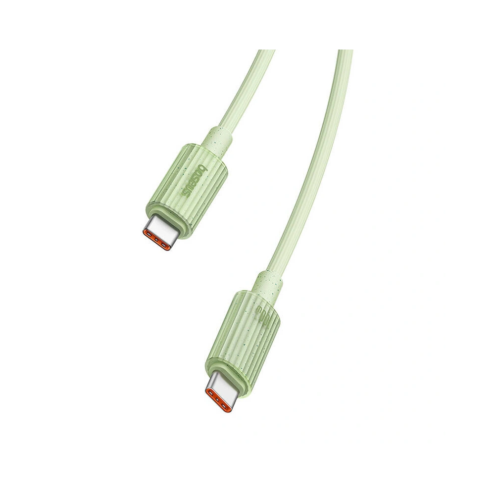 Hurtownia GSM - Kábel Baseus USB-C / USB-C Habitat Sorozat 100W, PD, 2m (zöld) - BSU4665 - {ean13} - Hurt