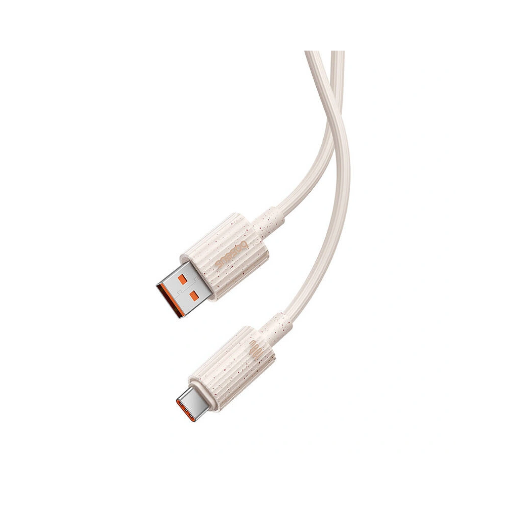 Hurtownia GSM - Kabel Baseus USB-A / USB-C Habitat Series 100W, PD, 1m (růžový) - BSU4666 - {ean13} - Hurt